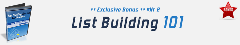 List Building4 Newbies Traffic Anarchy Awesome Bonus